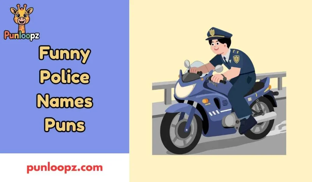 Funny Police Names Puns