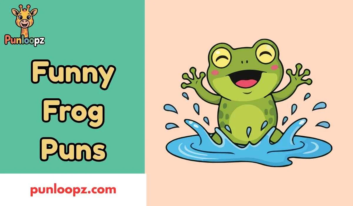 Funny Frog Puns